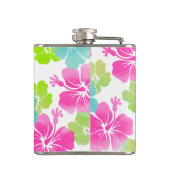 PixDezinesのレトロハイビスカス フラスク (裏面)