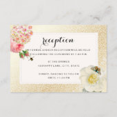 PixDezinesの偽金/ヴィンテージ・ローズの受付 エンクロージャーカード (裏面)