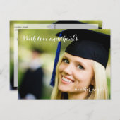 PixDezinesの写真を使った感謝のポストカード ポストカード (正面/裏面)