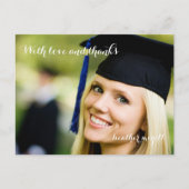 PixDezinesの写真を使った感謝のポストカード ポストカード (正面)