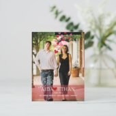 PixDezinesの写真/結婚式の延期のお知らせ 案内ポストカード (スタンド正面)