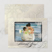 PixDezinesの写真 雪の結晶+シャンデリア/DIY テキスト ポストカード (正面/裏面)