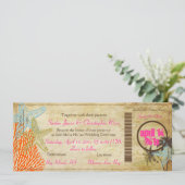 PixDezinesの搭乗券からパラダイスへ 招待状 (スタンド正面)