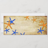 PixDezinesの搭乗券+ビーチ結婚式の招待状 招待状 (裏面)