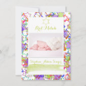 PixDezinesの星/グランジbrit milah 招待状 (正面)