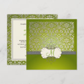 PixDezinesの望み デザイン/DIY 背景 招待状 (正面/裏面)