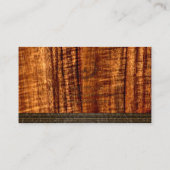 PixDezinesの木工製品、フローリングの名刺 名刺 (裏面)