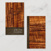 PixDezinesの木工製品、フローリングの名刺 名刺 (正面/裏面)