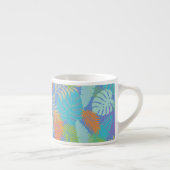 PixDezinesの熱帯雨林/DIY 背景色 エスプレッソカップ (右)