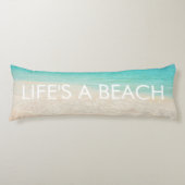 PixDezinesの生活ビーチ体枕 ボディピロー (正面)