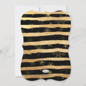 PixDezinesの眩しい金ゴールド/ホリデーカード シーズンカード (裏面)