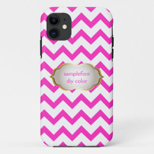 PixDezinesの背景色/白の山形 iPhone 11 ケース