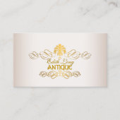 PixDezinesの色/アンティークスクロフェイクール 名刺 (正面)