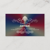 PixDezinesの色/アンティークスクロフェイクール 名刺 (裏面)