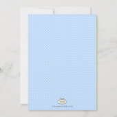 PixDezinesの色、生まれたお知らせ/ドット 案内状 (裏面)