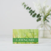 PixDezinesの芝気に生/庭師/DIYフォント 名刺 (スタンド正面)