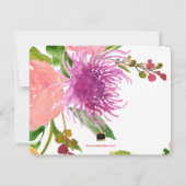 PixDezinesの花卉水彩/キンポウゲ (裏面)