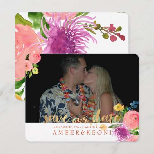 PixDezinesの花卉水彩/キンポウゲ (正面/裏面)