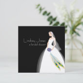 PixDezinesの花嫁2B 招待状 (スタンド正面)