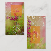 PixDezinesの雑草を塗り潰す+フィリースワークル 名刺 (正面/裏面)