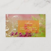 PixDezinesの雑草を塗り潰す+フィリースワークル 名刺 (裏面)