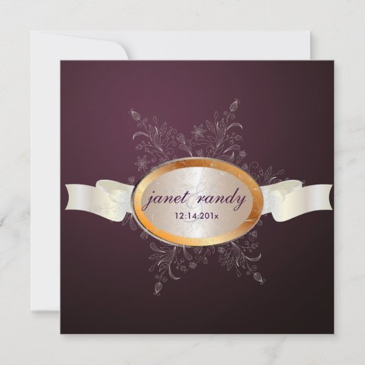 PixDezinesの雪の結晶と冬のイベント 招待状 (正面)