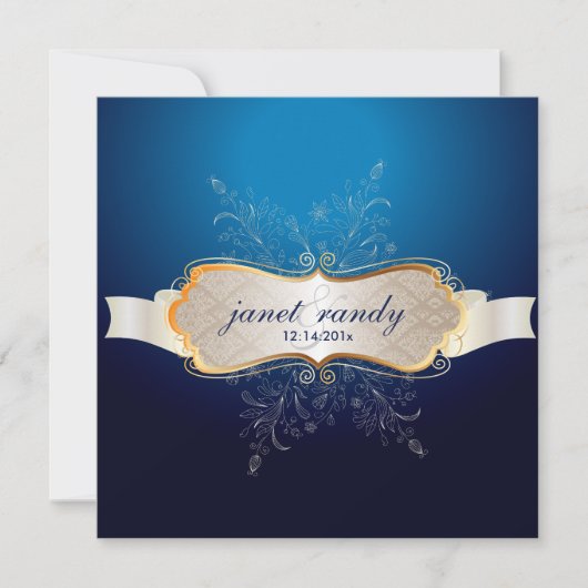 PixDezinesの雪片、冬のイベント 招待状 (正面)