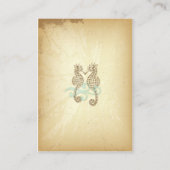 PixDezinesの馬は、よく丸々としたビズカードを望む エンクロージャーカード (裏面)