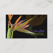 PixDezinesの鳥(パラダイス) 名刺 (正面)