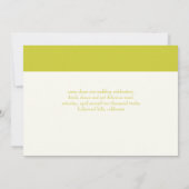 PixDezinesのDIYカラー.. おしゃれなフォント... 招待状 (裏面)