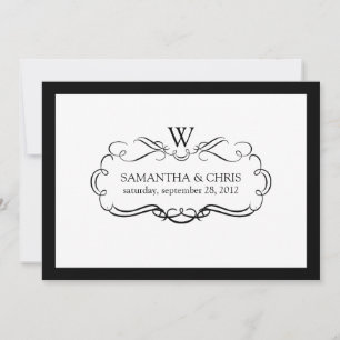 PixDezinesのDIYカラー/ヌーベルスクロール 招待状