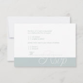 PixDezinesのDIYカラー/RSVPテンプレート 出欠カード (裏面)