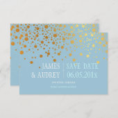 PixDezinesは日付/DIYcolorを目が眩む/保存する セーブザデート (正面/裏面)