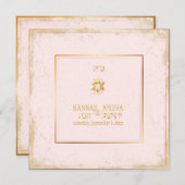 PixDezinesは最も好きな/最も好きな背景色です 招待状 (正面/裏面)