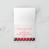 PixDezinesは、DIYバックグラウン感謝していドの(ユダヤ教の)バル・ミツバーを知っています ノートカード (内部)