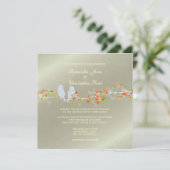 PixDezinesはBIRDS/DIY背景色を好みます 招待状 (スタンド正面)