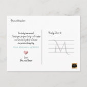 PixDezinesへようこそ男の赤ちゃん、フォイルフェイクスクリプト 案内ポストカード (裏面)