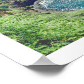 PixDezinesほぼヴィンテージハナウマ湾,ハワイ ポスター (角)