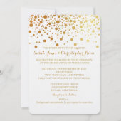 PixDezinesめまい/フェイク金ゴールドのスペック/めまいイベント 招待状 (裏面)