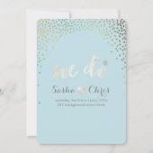 PixDezinesめまい/フェイク金ゴールドのスペック/めまい色 招待状 (正面)