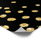 PixDezinesめまい/フェイク金ゴールド/スペック/DIY披露宴 ポスター (角)