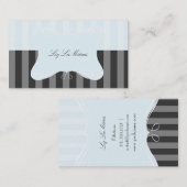 PixDezinesアイスクリームパロストライプー 名刺 (正面/裏面)