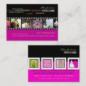 PixDezinesウェディングプランナー/ダイカラー+フォント 名刺 (正面/裏面)