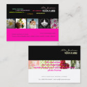 PixDezinesウェディングプランナー/ダイカラー+フォント 名刺 (正面/裏面)