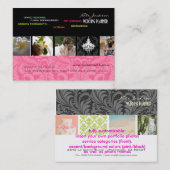 PixDezinesウェディングプランナー/diyカラー+フォント 名刺 (正面/裏面)