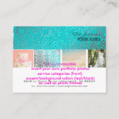 PixDezinesウェディングプランナー/diyカラー+フォント 名刺 (裏面)