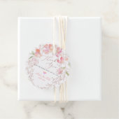 PixDezinesウォーターカラースイートピーリースサンキュー フェイバータグ (インサイチュ)