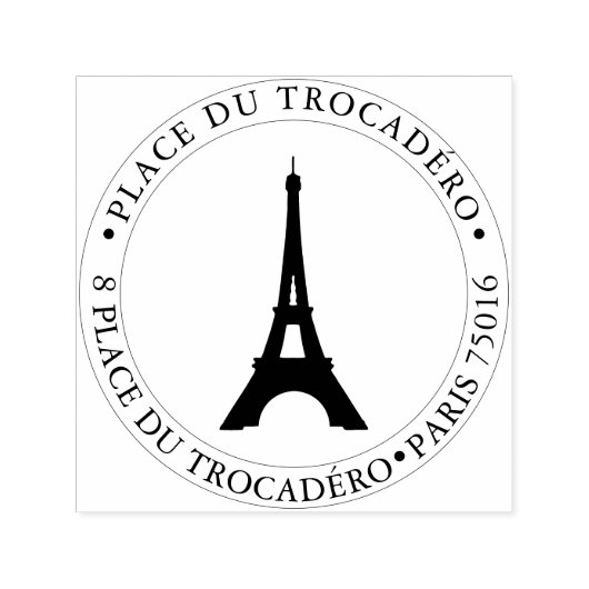 PixDezinesエッフェルタワー セルフインキングスタンプ (デザイン)