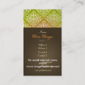 PixDezinesエティエンヌダマスク 名刺 (裏面)