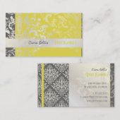 PixDezinesエティエンヌダマスク 名刺 (正面/裏面)